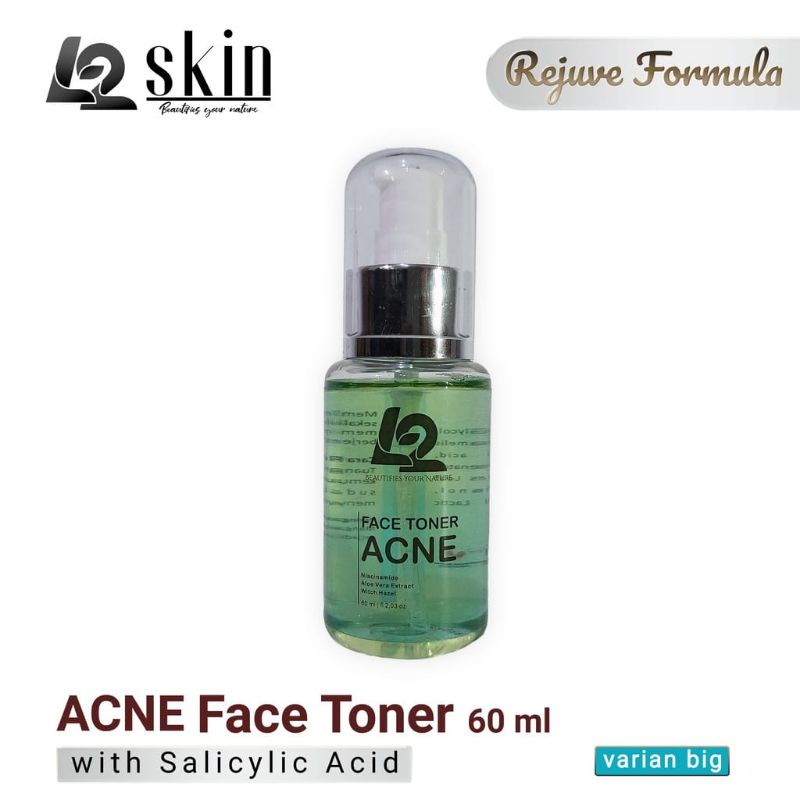 L2 skin toner acne