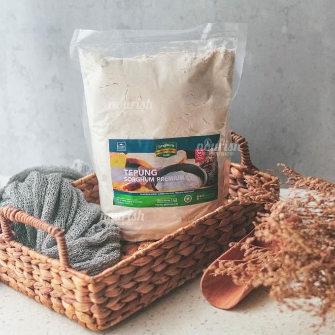 

[[COD]] Tepung Sorghum Premium (Sorghum Flour) 1KG TERPERCAYA Kode 510