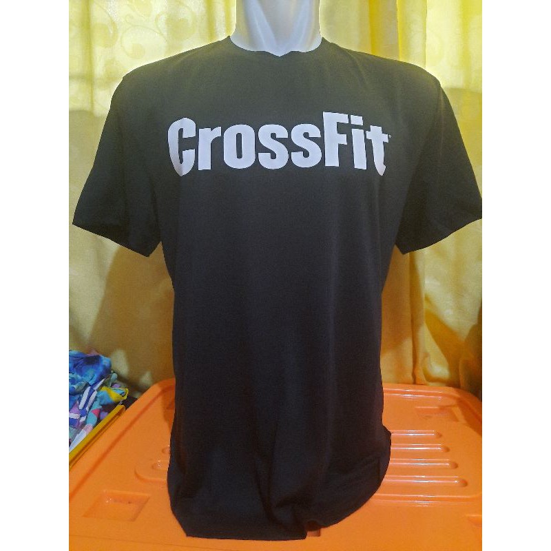 Kaos Reebok crossfit hitam