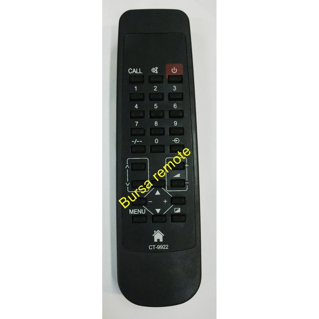 Remot Remote TV TABUNG TOSHIBA bomba 9922 - ECERAN DAN GROSIR