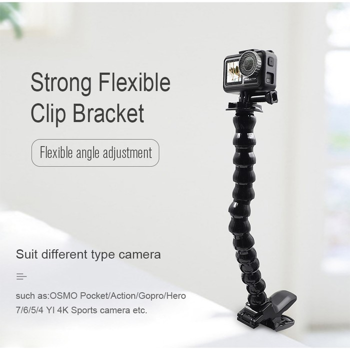 Lazy Bracket Clip for DJI OSMO ACTION Pocket Camera Gopro Camera