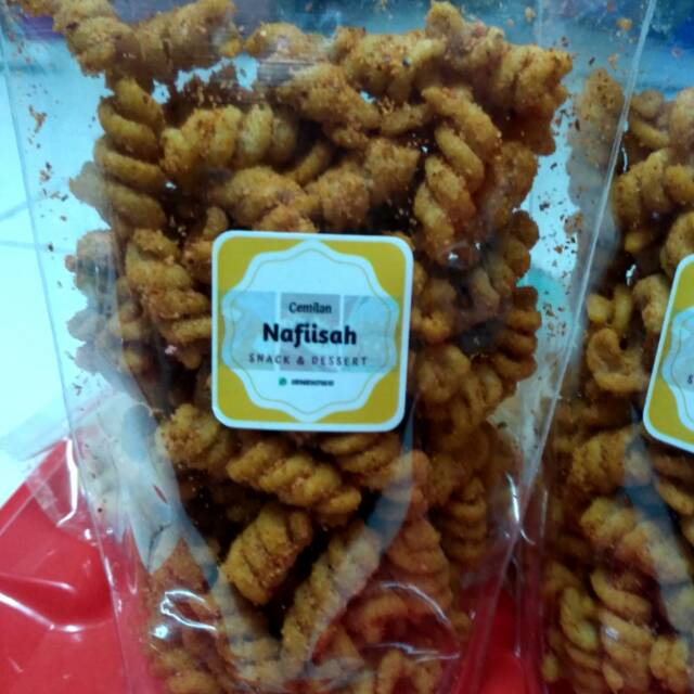 

Makaroni Spiral Rasa Pedas BBQ