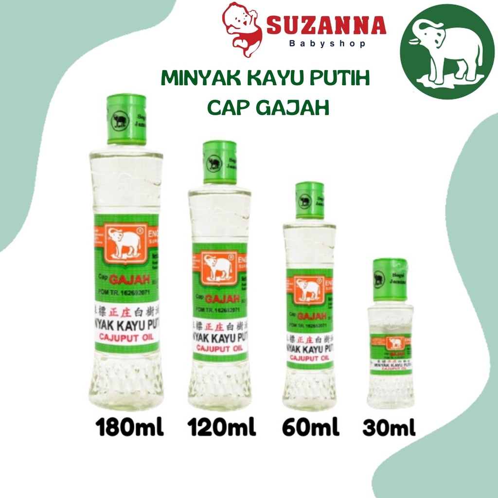 USFI MINYAK KAYU PUTIH  CAP GAJAH BOTOL PLASTIK