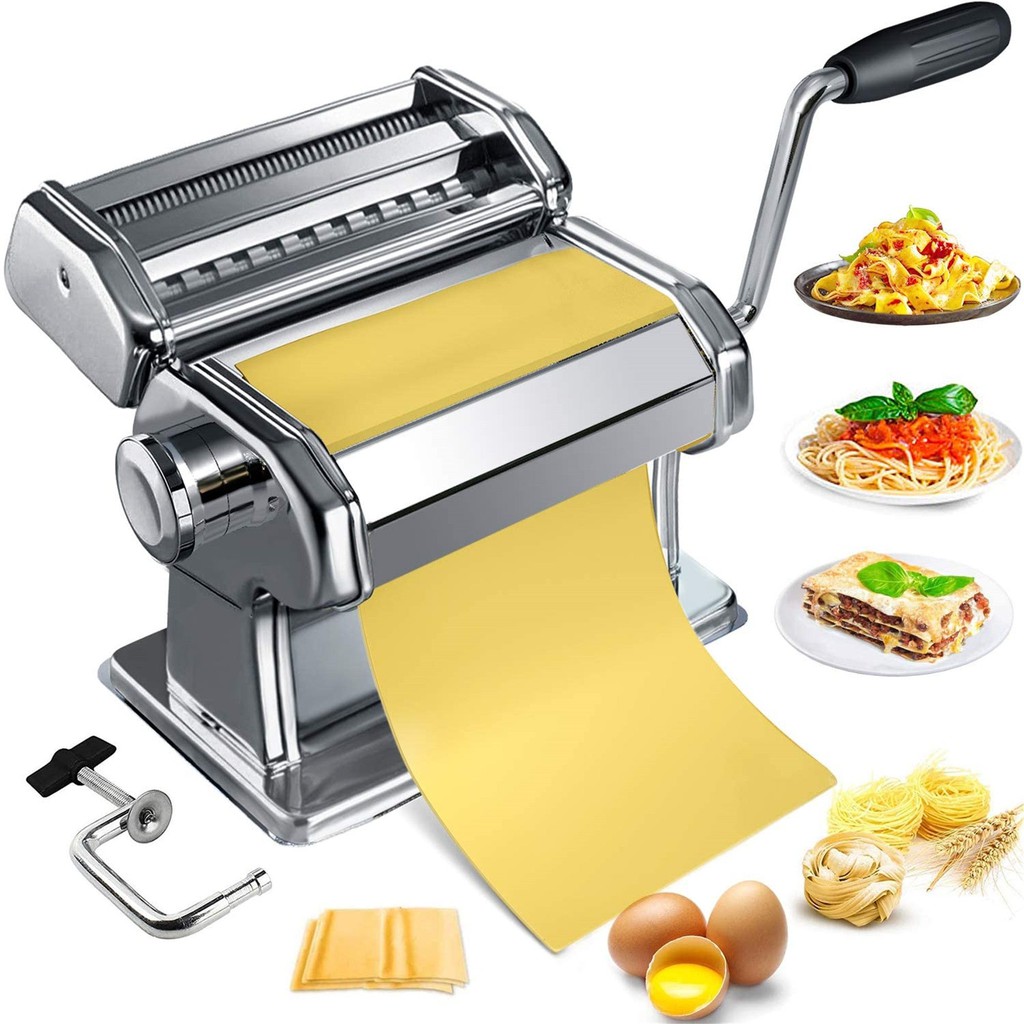 [NEW ARRIVAL] Alat Pembuat Mie / Gilingan Mie Stainless / PASTA MAKER manual