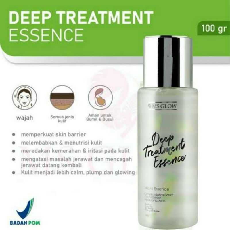 Ms glow treatment essence free gift