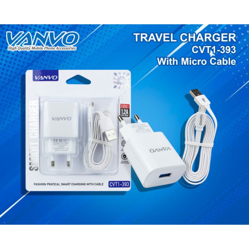 charger vanvo cvt1-393 micro