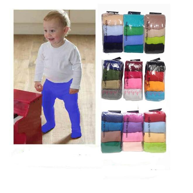 legging cotton rich / legging bayi anti slip 1pack isi 4 pcs / legging polos bayi