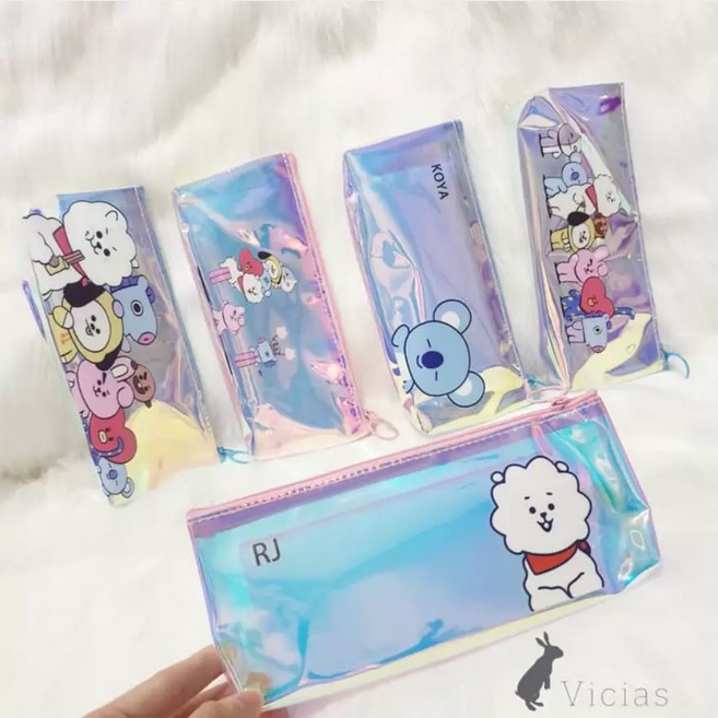 

Pensil Case/Tempat pensil Bts hologram