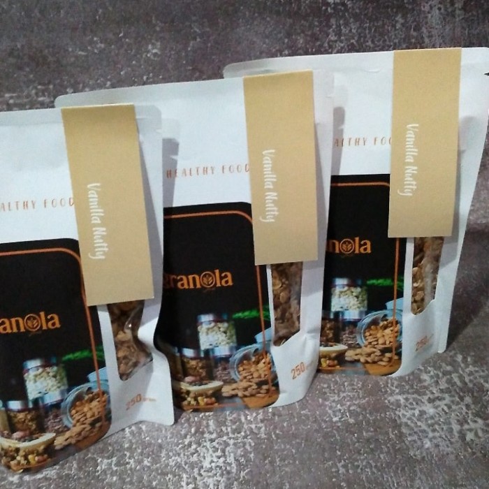 

Jual Premium Granola Vanilla Nutty 250Gr