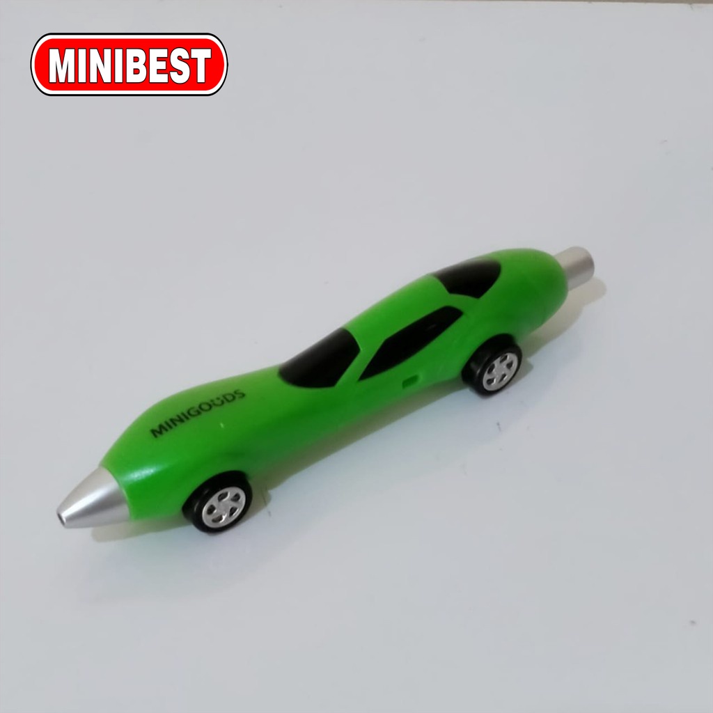 Pulpen Lucu & Unik  Pulpen Mainan Mobil Cute Car Tinta Biru-3