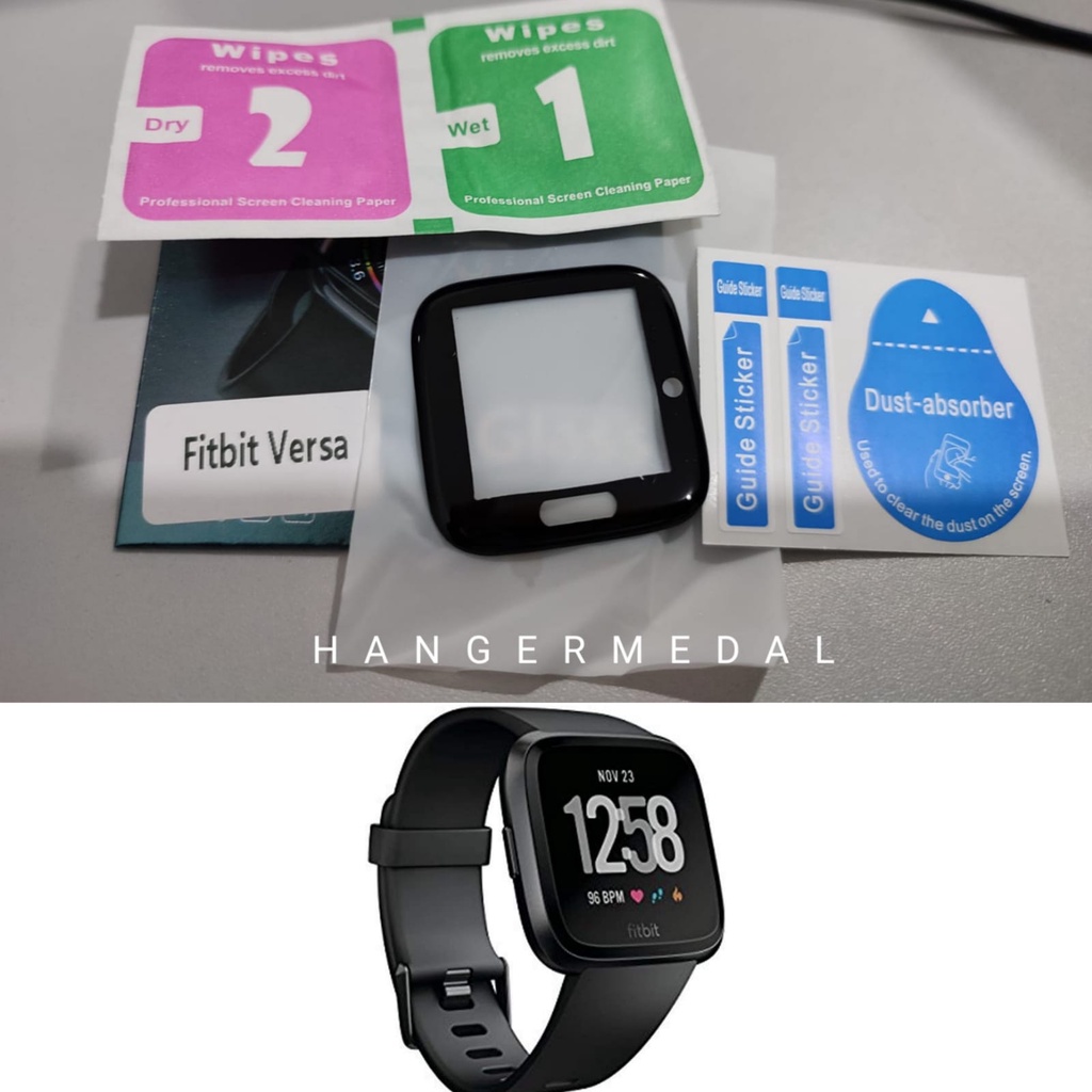 Anti Gores FITBIT VERSA 2 3 4 Screen Protector Pelindung Layar HYDROGEL