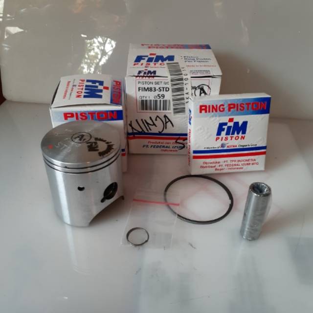 Piston seher kit ninja r ninja rr oversize 0 fim