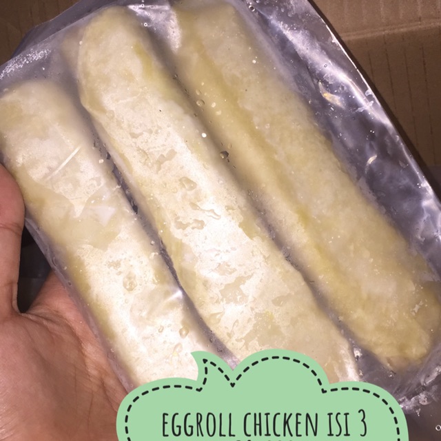 

Egg roll ayam / risol jumbo isi daging