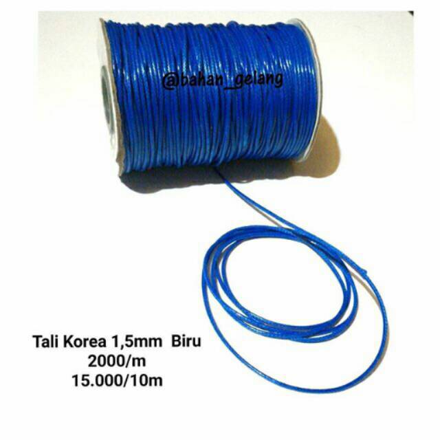 Tali korea 1,5 biru