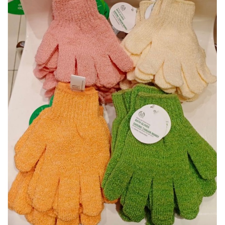 Jual BATH GLOVES TBS THE BODY SHOP BATH GLOVE Shopee Indonesia