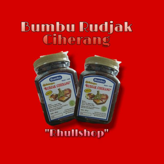 

Bumbu Rudjak Ciherang 100% Original 500gr (2 toples)