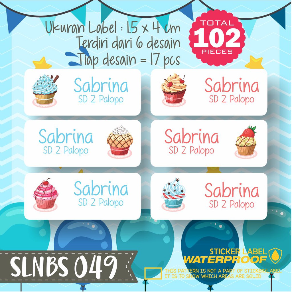 20+ Ide Desain Stiker Nama Anak