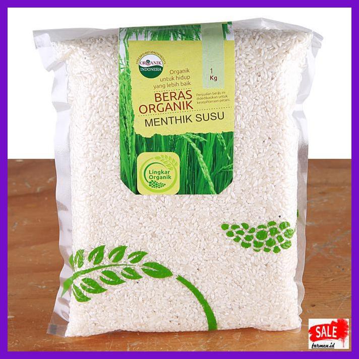 

Rasbeputih- Beras Organik Mentik Putih 1Kg -Aslii.
