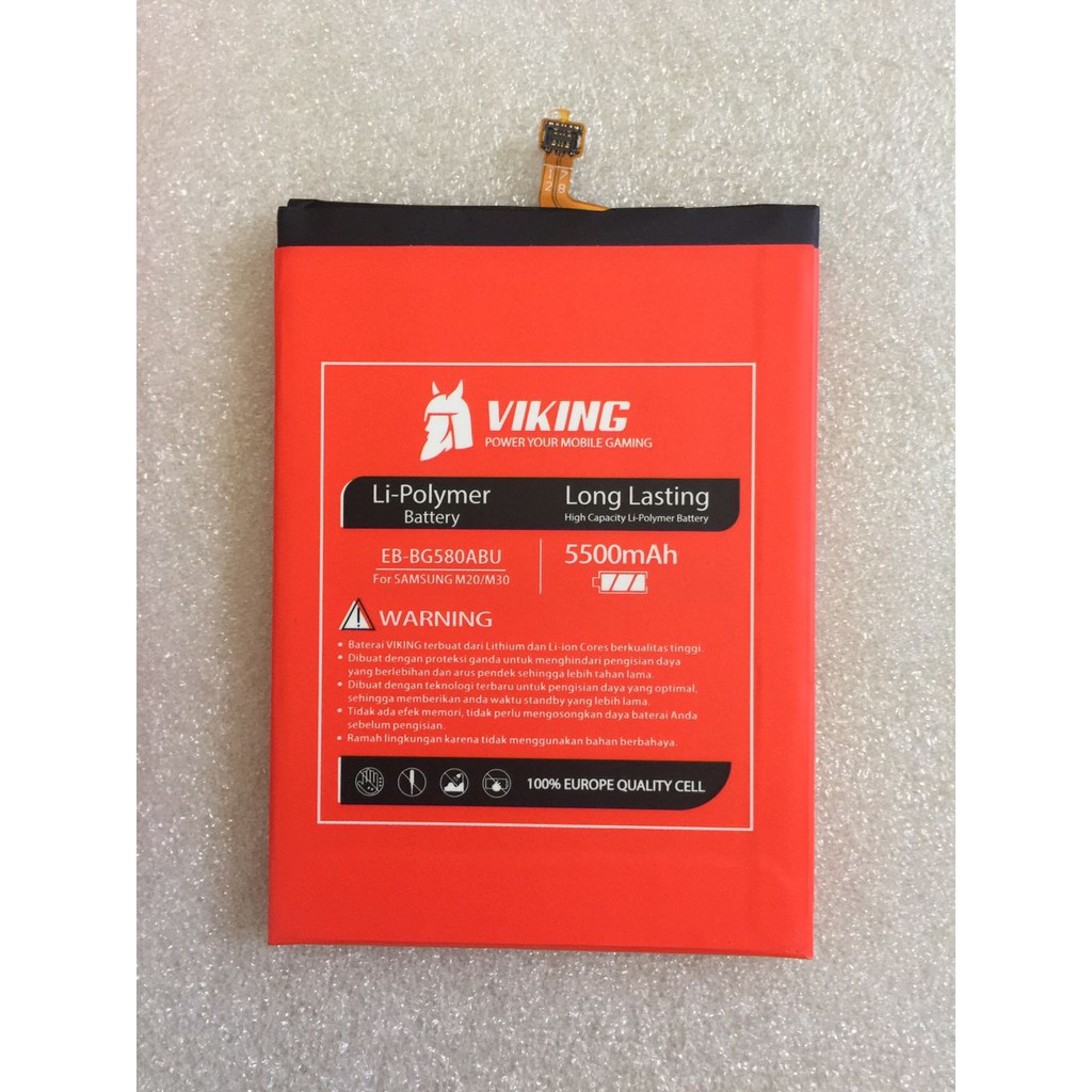 Baterai Viking 5500mAh Samsung Galaxy M20 - M30 Baterai Batre Battery