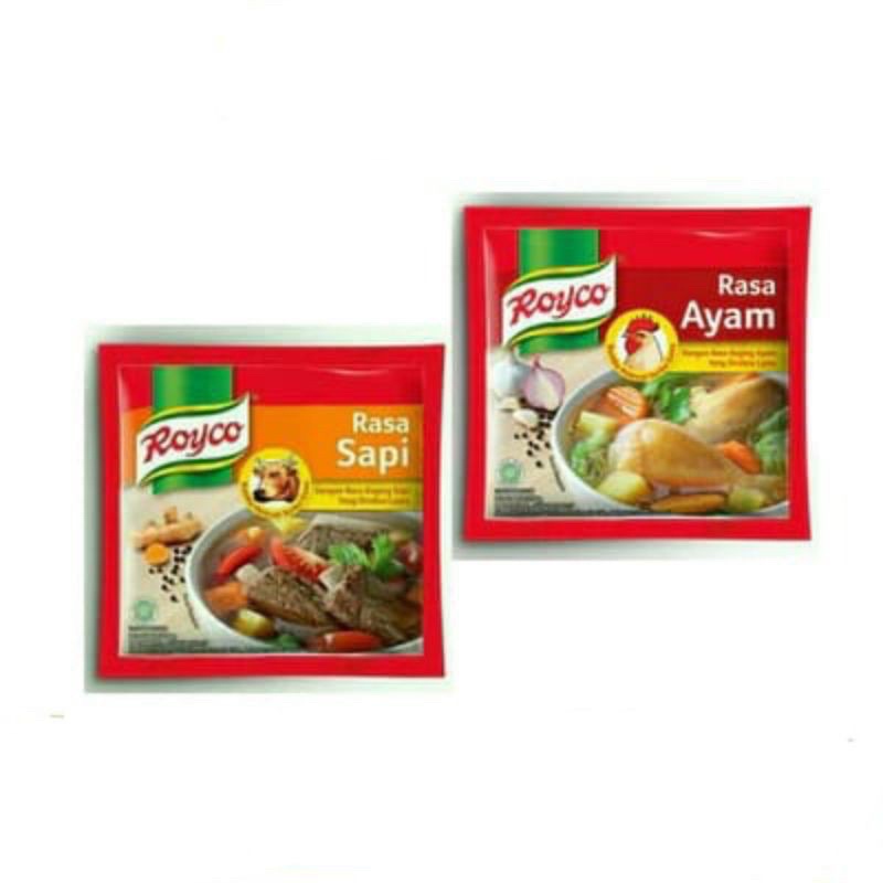 

Royco renceng isi 12 (ayam dan sapi)