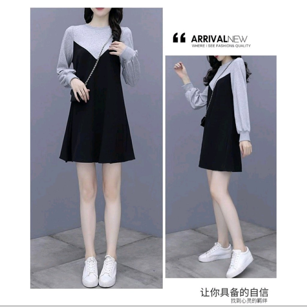 FWG - DRESS KIOSA / DRESS KOREA WANITA / DRESS / DRESS CASUAL KOREA