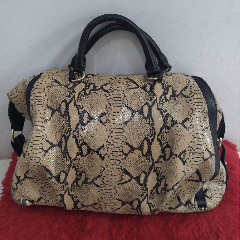 Tas ULAR FULL KULIT ASLI PL Cantik Murce