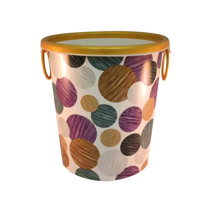 Lucky Bird Tempat Sampah Bulat dengan Film L - 710