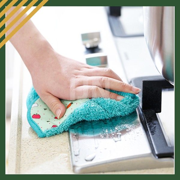 Lap Tangan Gantung | Lap Tangan Microfiber Polos Hand Towel Gantung Dapur Handuk Kitchen