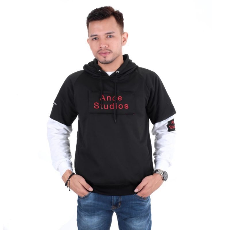 ANCE STUDIO HOODIE || SWEATER HOODIE PRIA COMBI #AN