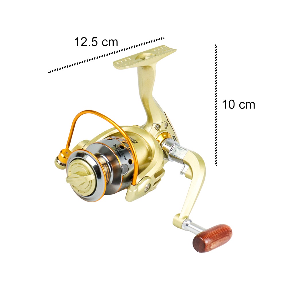 DARCY JX2000 Reel Pancing Spinning 12 Ball Bearing 5.5:1