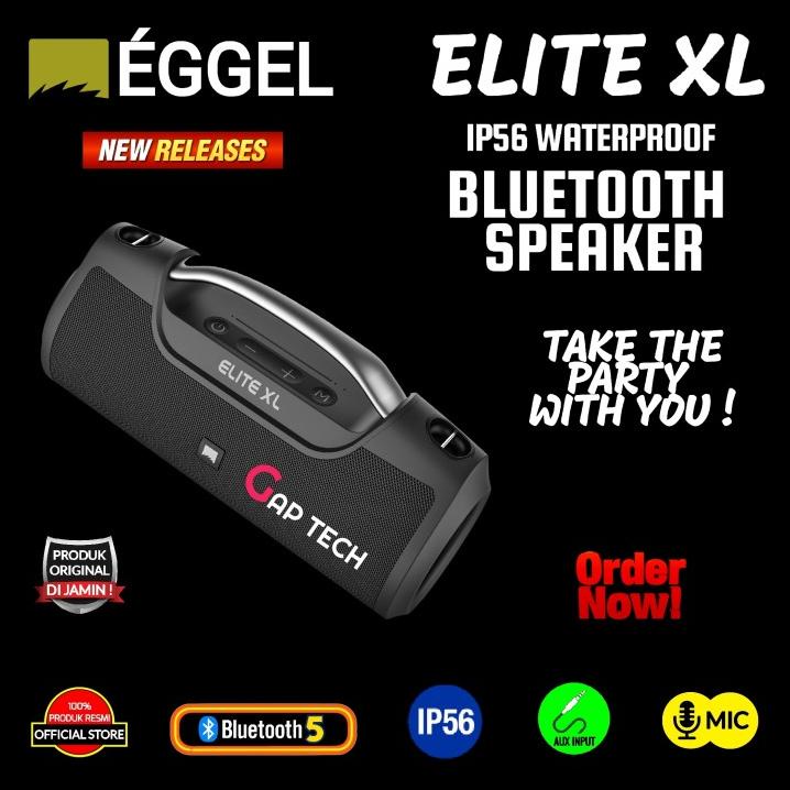 Eggel Elite Xl Powerful Portable Bluetooth Speaker Original