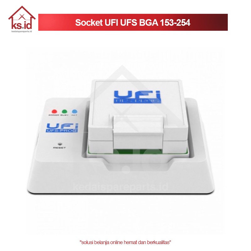 UFI UFS BGA 153-254 Terbaru Original / SOCKET UFI UFS BGA 153-254 / Ufi Ufs Tool Box Progmam Origina