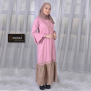  Baju  muslim  sarimbit keluarga samara  G05 Choco Brown 