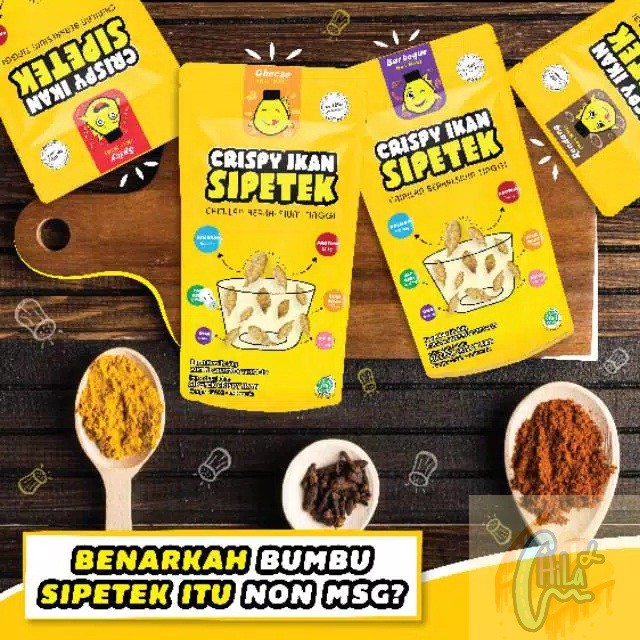 

Crispy ikan sipetek Snack dan lauk untuk usia 1thn+