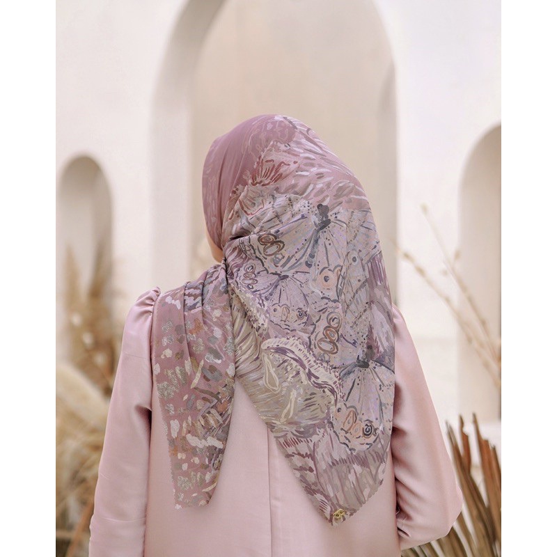 Buttonscarves Farsha Old Rose