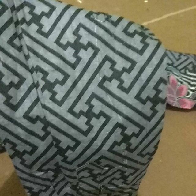 Tunic Aserehe Mataram Brownies Jumbo Tunik Batik Cantik Modern Big Size Seragam Batik Kantor Kerja