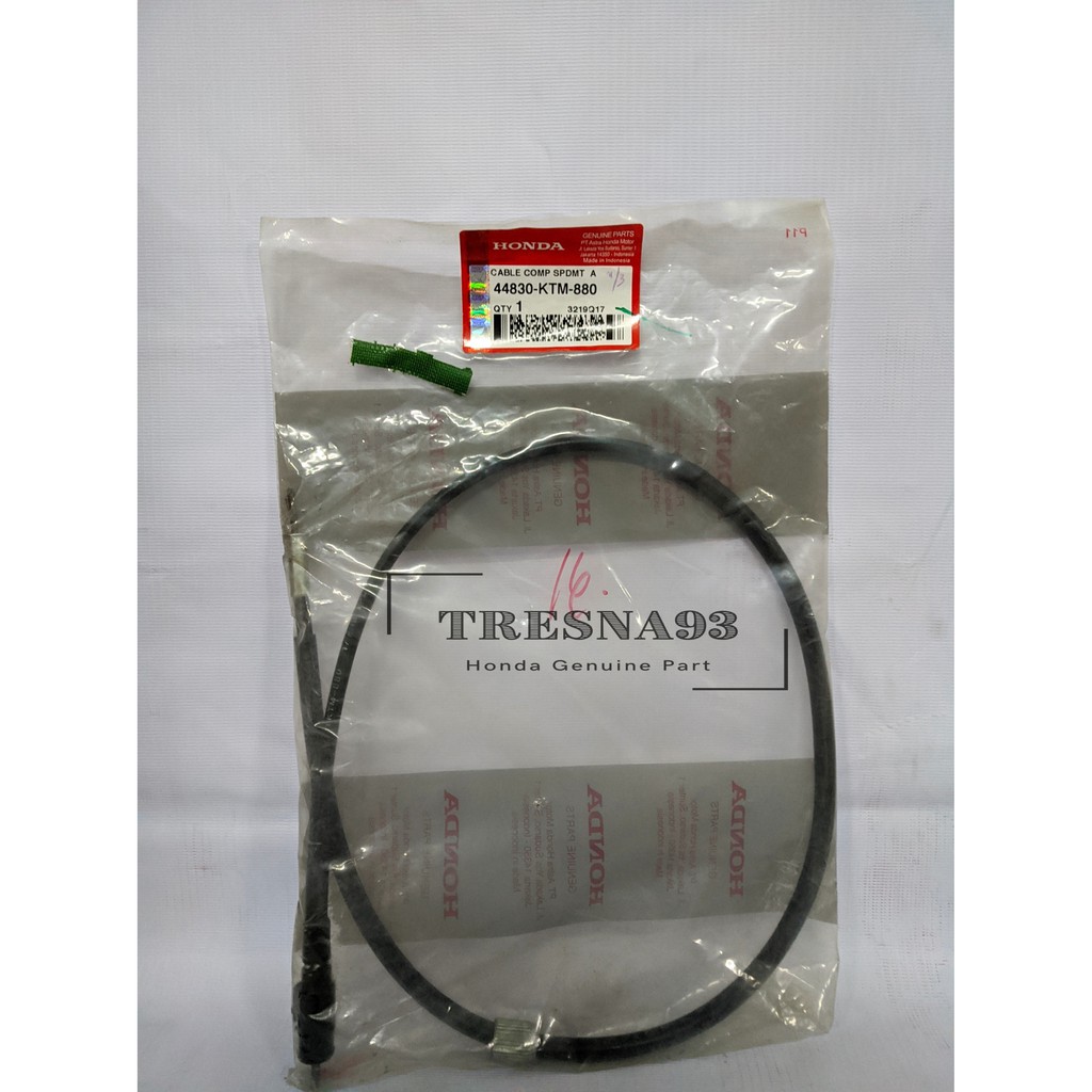 44830-KTM-880  KABEL SPEEDOMETER ORIGINAL REVO