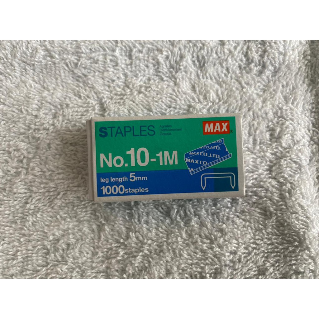 

Isi Staples MAX / Kecil no.10-1M / iSI Staples Kecil Murah