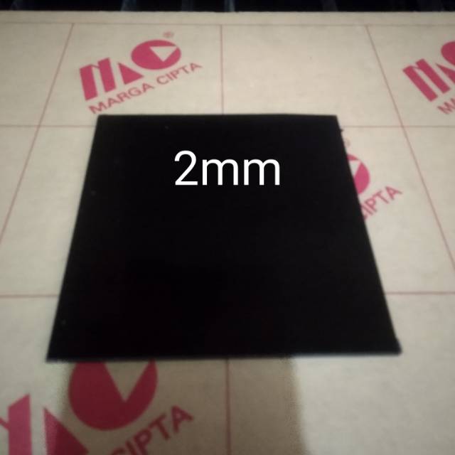 Acrylic sheet /akrilik potongan/ 2mm hitam solid/ custom/mika