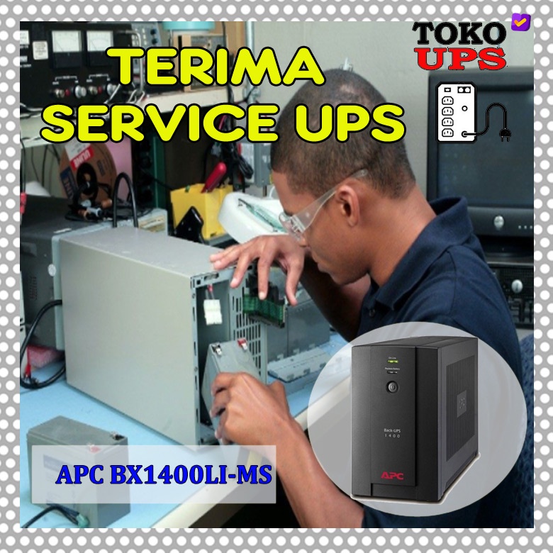 APC BX1400 BX1400U-MS Ganti Baterai UPS Service UPS