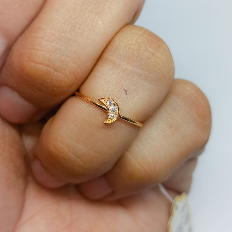 CINCIN BULAN KUPU APEL EMAS 16K/700%