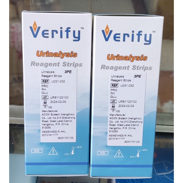 Verify 3 &amp; 10 Parameter / Cek Protein Urine