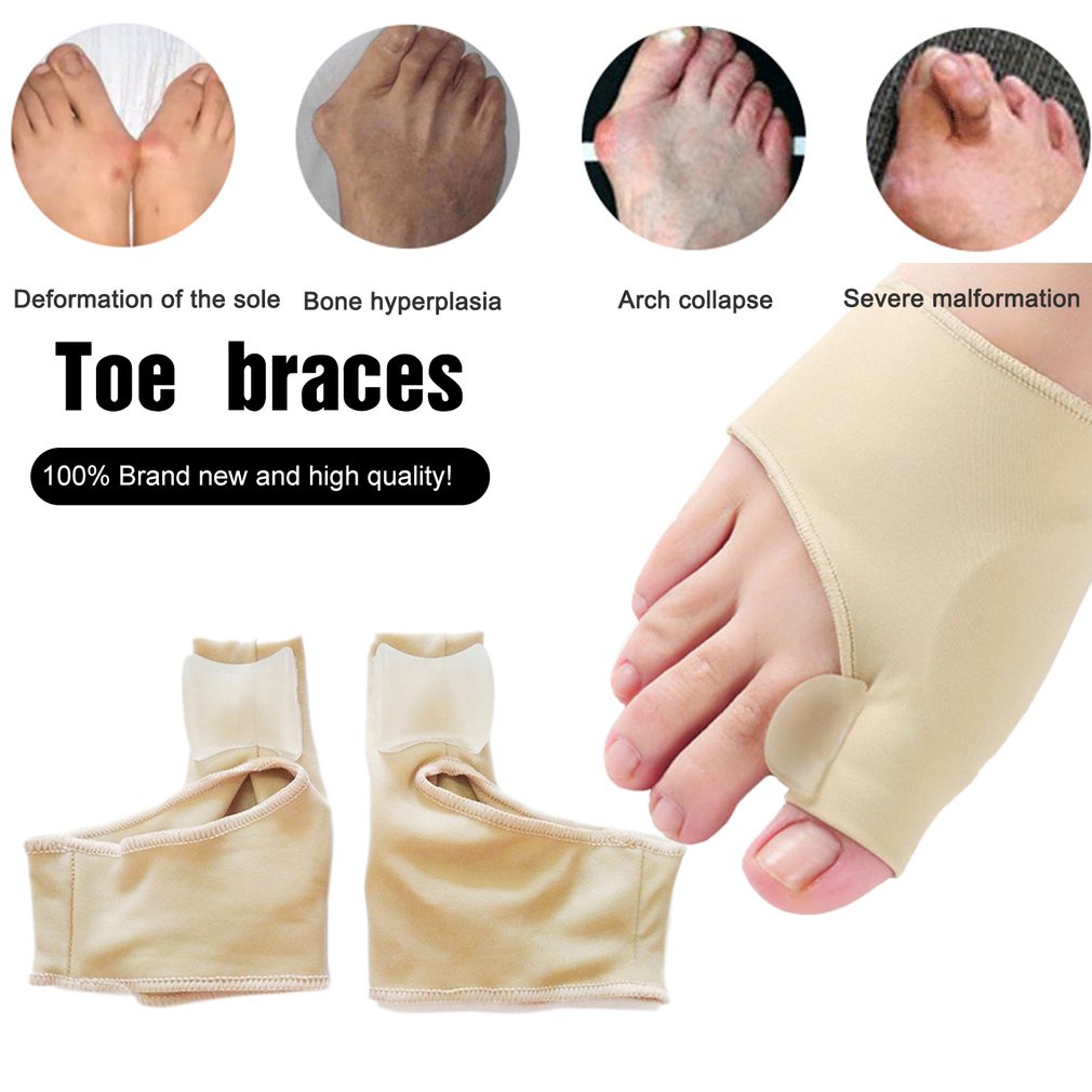 1 Pasang Alat Korektor Jempol Jari Kaki Pelurus Corrector Bunion Hallux Valgus