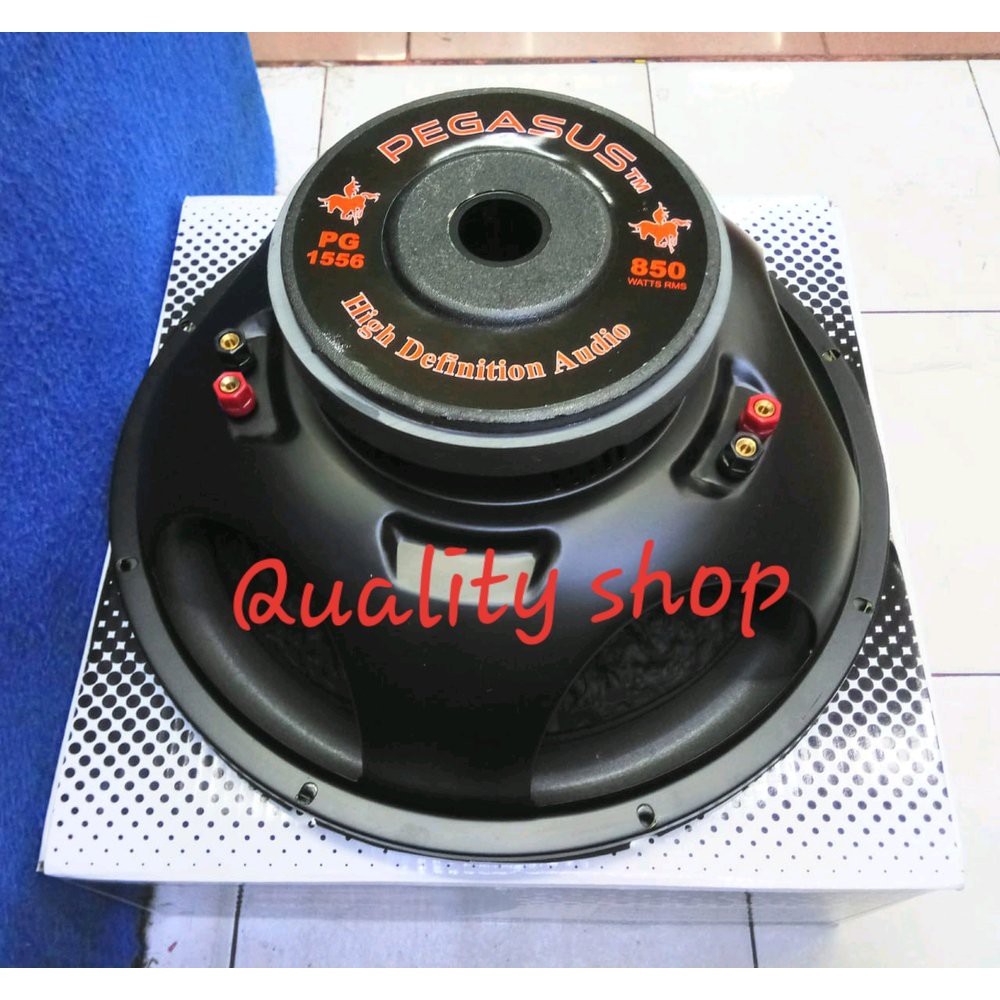 SPEAKER SUBWOOFER PEGASUS 15 INCH DOUBLE COIL BARU