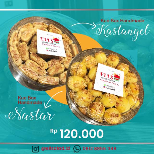 

Kue Box Homemade "Nastar" by @ellsalad.id
