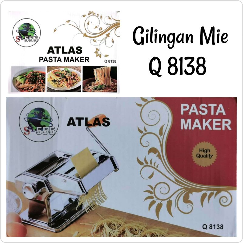 Homelux Ampia Pasta Maker AMP 150 / Gilingan Mie Manual Q-8138 / Q2 Gilingan HA-8150/ Crown Gilingan 4828