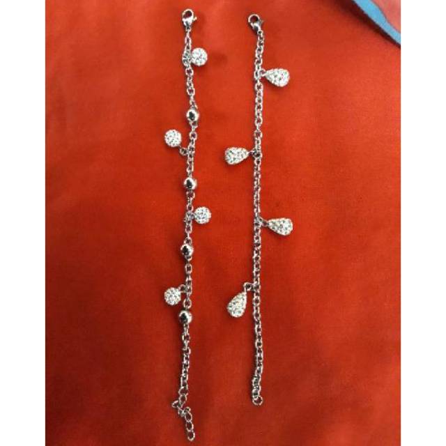 Gelang Bola Besi Putih Asli Ternate