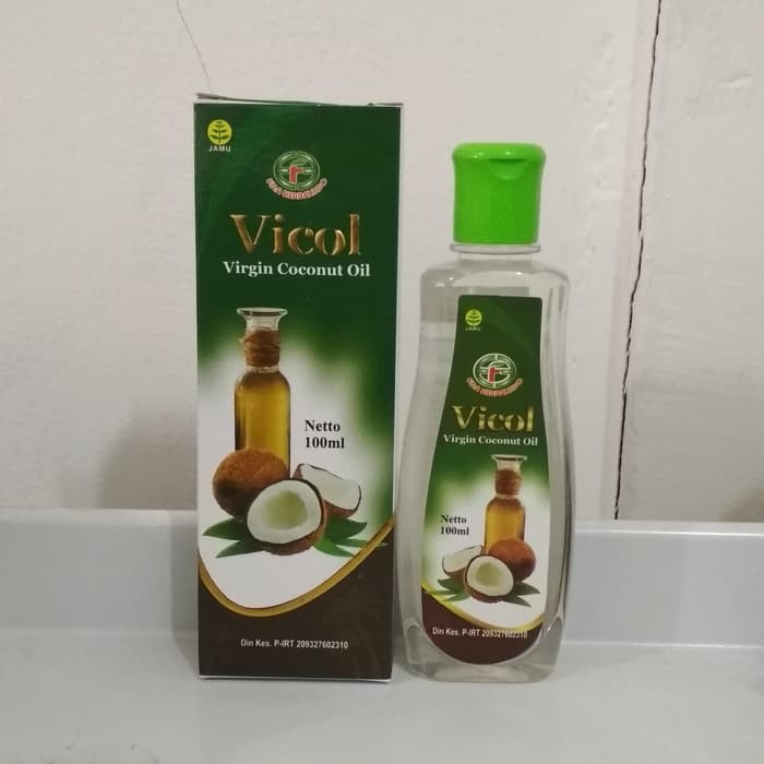 

Minyak Kelapa Vicol isi 100 ml | Vicol Virgin Coconut Oil isi 100ml