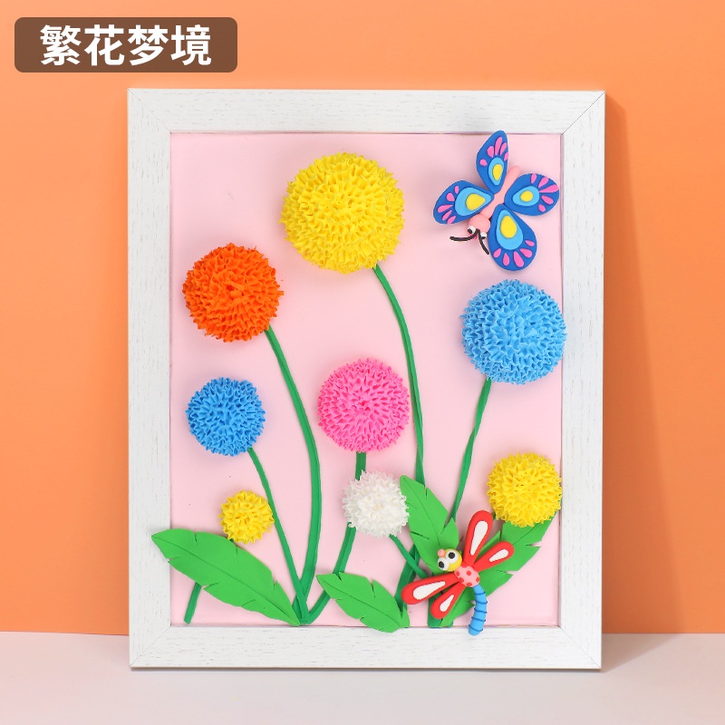 DIY Puzzle Bingkai Import Pajangan Lilin Lucu Education Untuk Anak