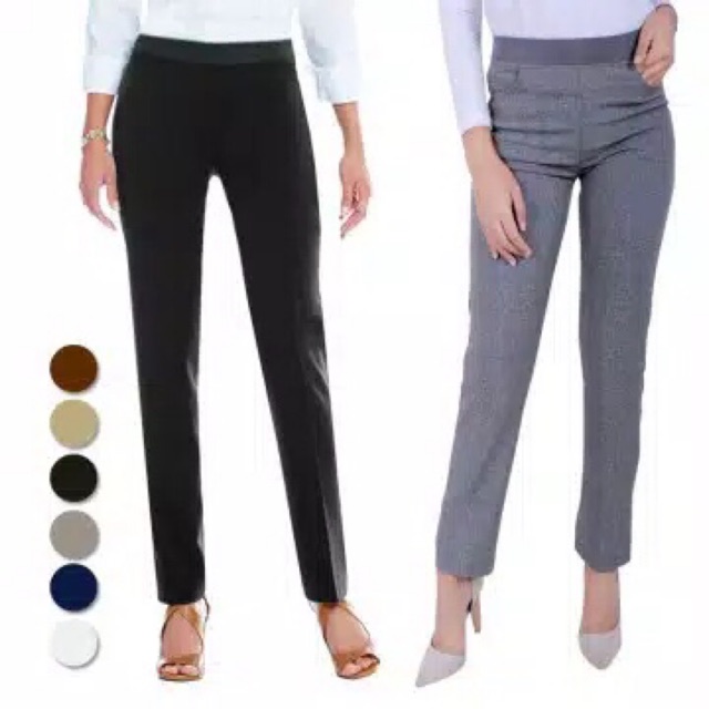 CELANA KANTOR FORMAL SANDWASH WANITA CEWEK OFFICE PANTS